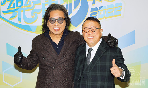 林敏骢和曾志伟是多年好友，这次拍剧令他成功让人气再次爆升。