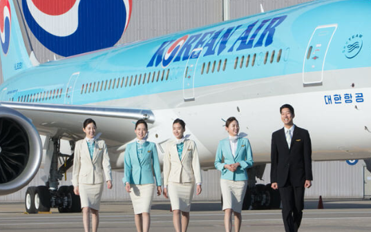 大韩航空排行第4位。