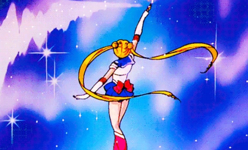 美少女变身。网上截图