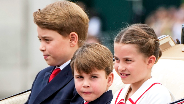 英国王室17日庆祝国王官方寿辰，5岁路易王子的逗趣举动再度抢走众人风采