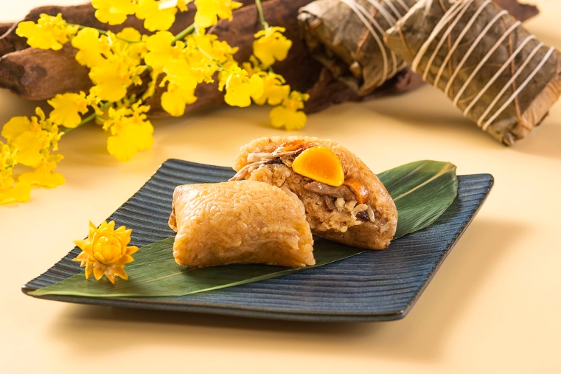台北远东香格里拉香宫经典烤鸭粽