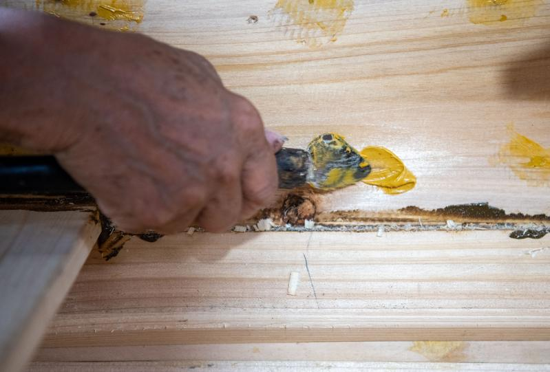 钉眼处理技术 钉眼处理技术