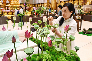 花艺大师李丽淑教授 花艺大师李丽淑教授