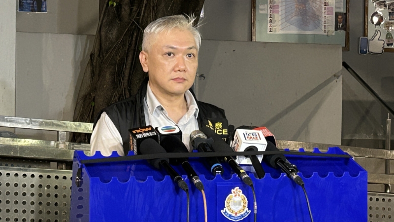 旺角警区总督察（刑事）（二）陈孟豪交代案情。