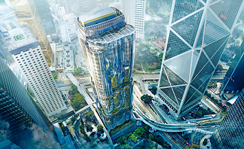 恒基地产 The Henderson 由“扎哈‧哈迪德建筑事务所”设计