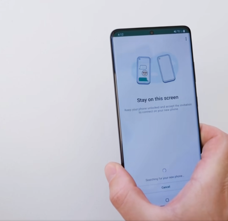 两部手机得以连接 两部手机得以连接