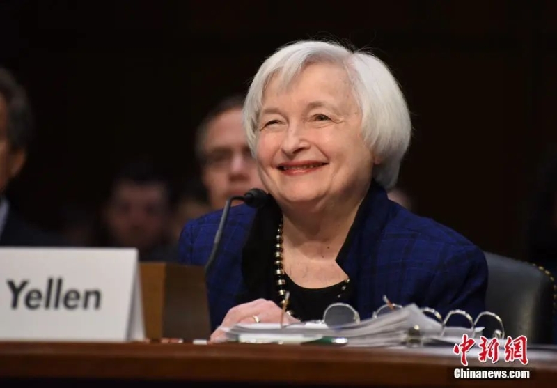 美国财政部长珍妮特·耶伦 美国财政部长珍妮特·耶伦