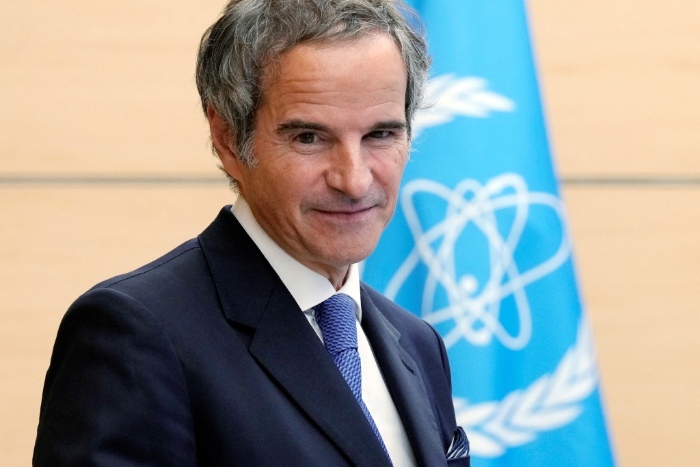 国际原子能机构总干事格罗西到访日本东京 国际原子能机构总干事格罗西到访日本东京