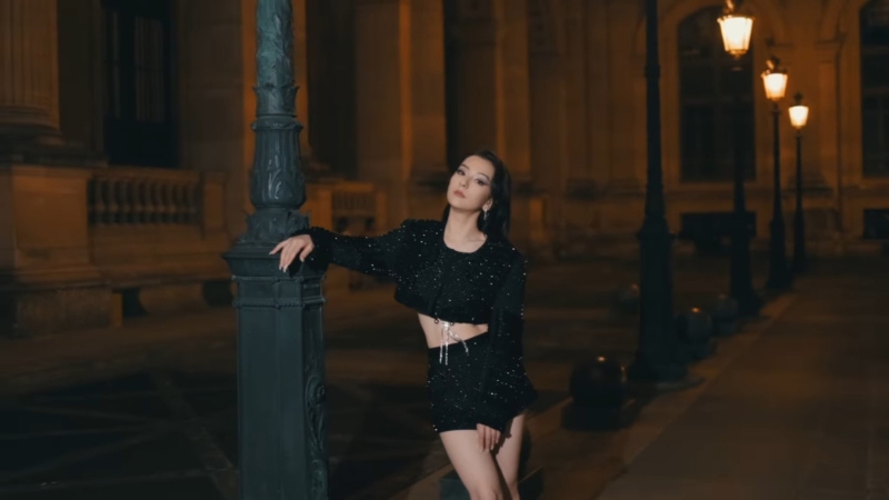 方媛近日在IG分享了一段影片