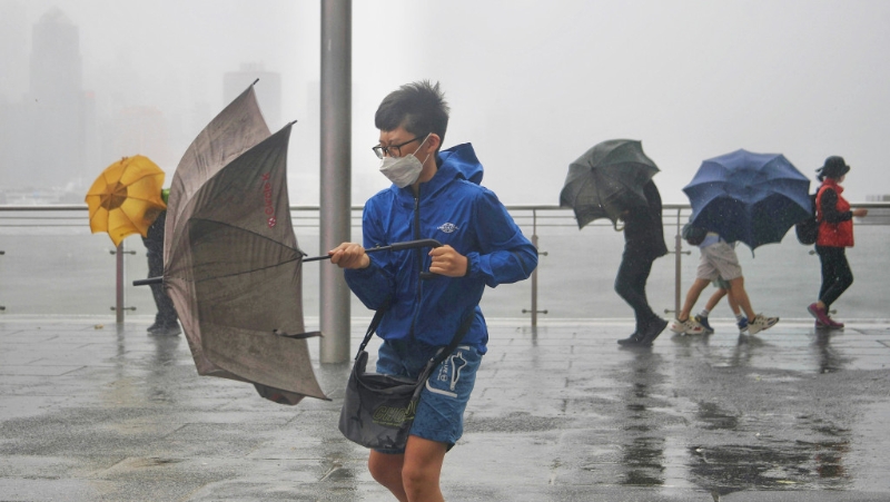 台风泰利杀到 台风泰利杀到