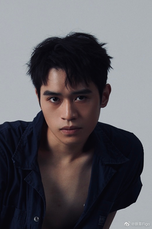 徐锦江的儿子徐菲尽得父母真传，高大威猛。