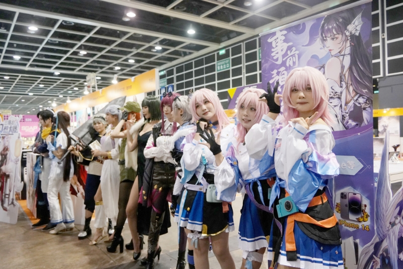 是次展览除一般限量版Figure、切换、动漫、手游电竞等之外，也特别设有不同优惠。吴艳玲摄