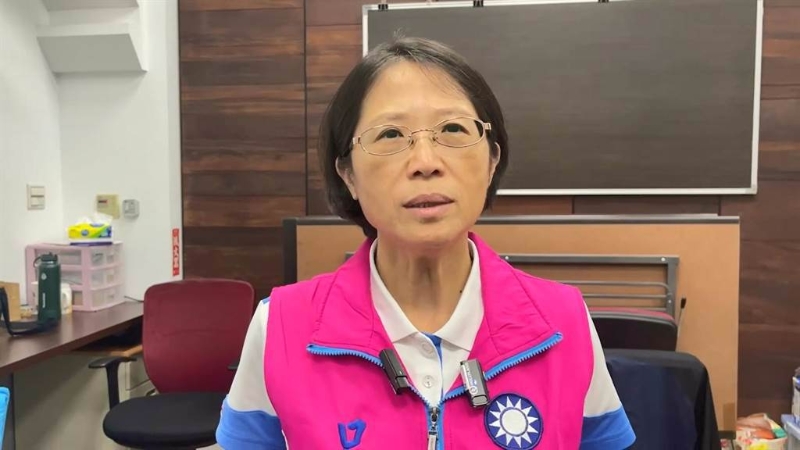 基隆市议员吕美玲于党代表群组表态退出国民党。(资料照) 基隆市议员吕美玲于党代表群组表态退出国民党。(资料照)