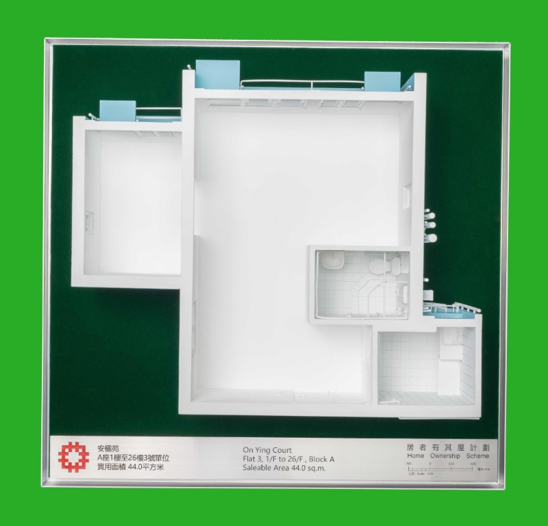 安楹苑A座1楼至26楼3号单位的模型 安楹苑A座1楼至26楼3号单位的模型