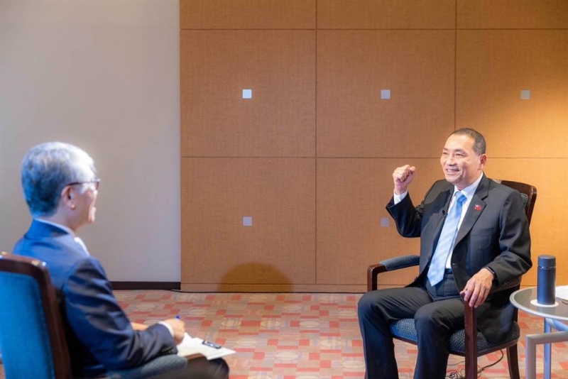 侯友宜接受日媒专访：回到国民党执政时两岸稳定状态。