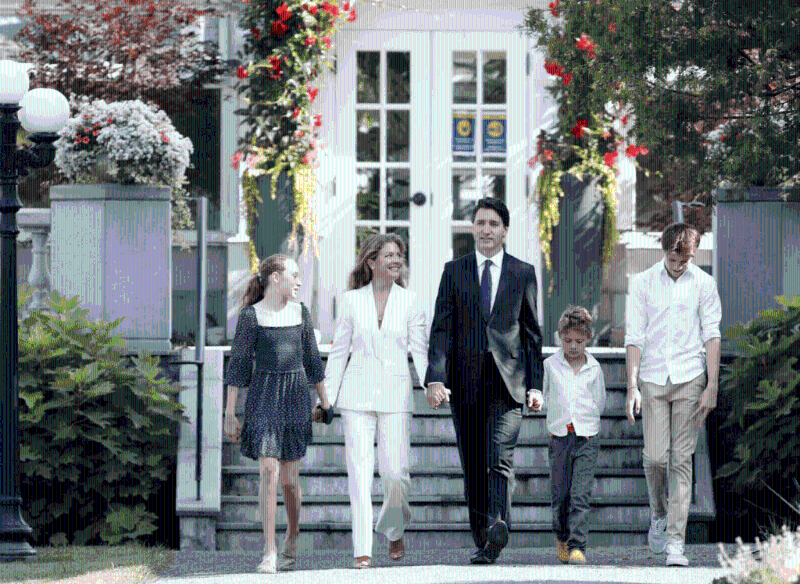 特鲁多一家 特鲁多一家