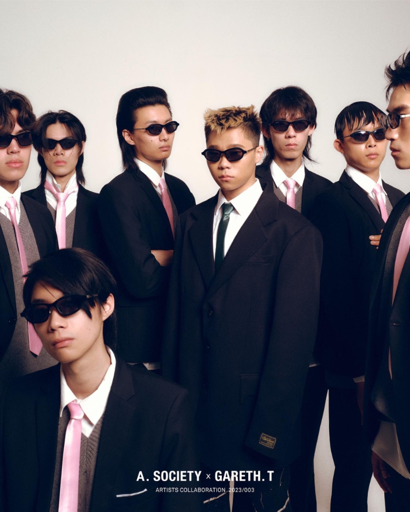 A. Society与Gareth T.的联乘眼镜系列,包括太阳眼镜及光学眼镜 A. Society与Gareth T.的联乘眼镜系列,包括太阳眼镜及光学眼镜