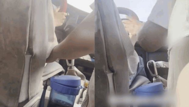 内蒙教车师傅“咸猪手” ,一边教车一边摸手摸脚。 内蒙教车师傅“咸猪手” ,一边教车一边摸手摸脚。