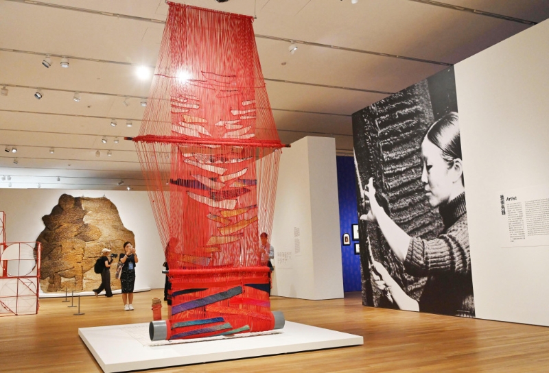 展览第二部分“艺术先锋”主题区域。 展览第二部分“艺术先锋”主题区域。