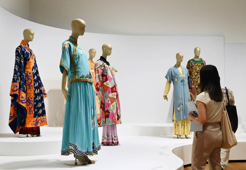 展览第五部分“文化大使”主题区域。 展览第五部分“文化大使”主题区域。