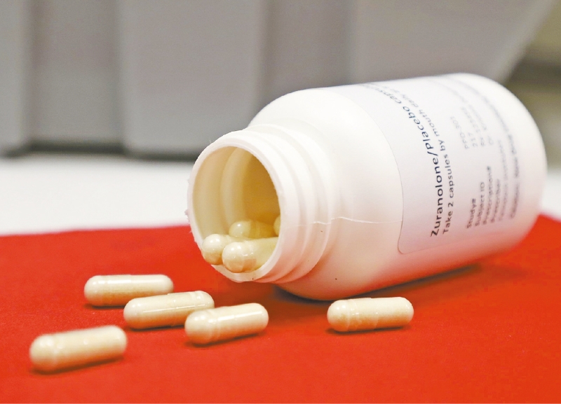 Zuranolone由麻省的Sage Therapeutics公司开发，与百健生物科技公司合作生产。 范斯坦研究所图片