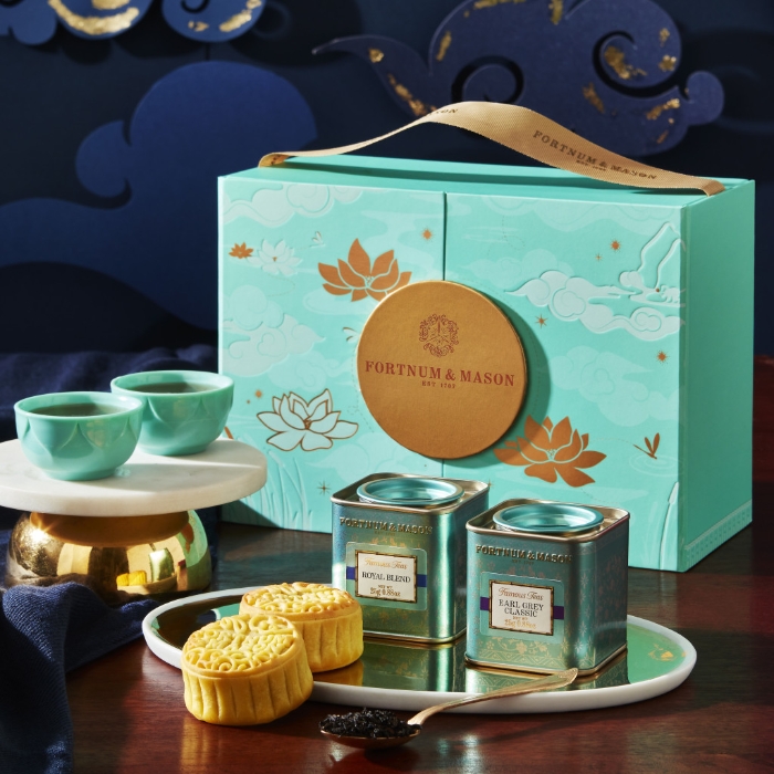 新茗茶月饼礼盒