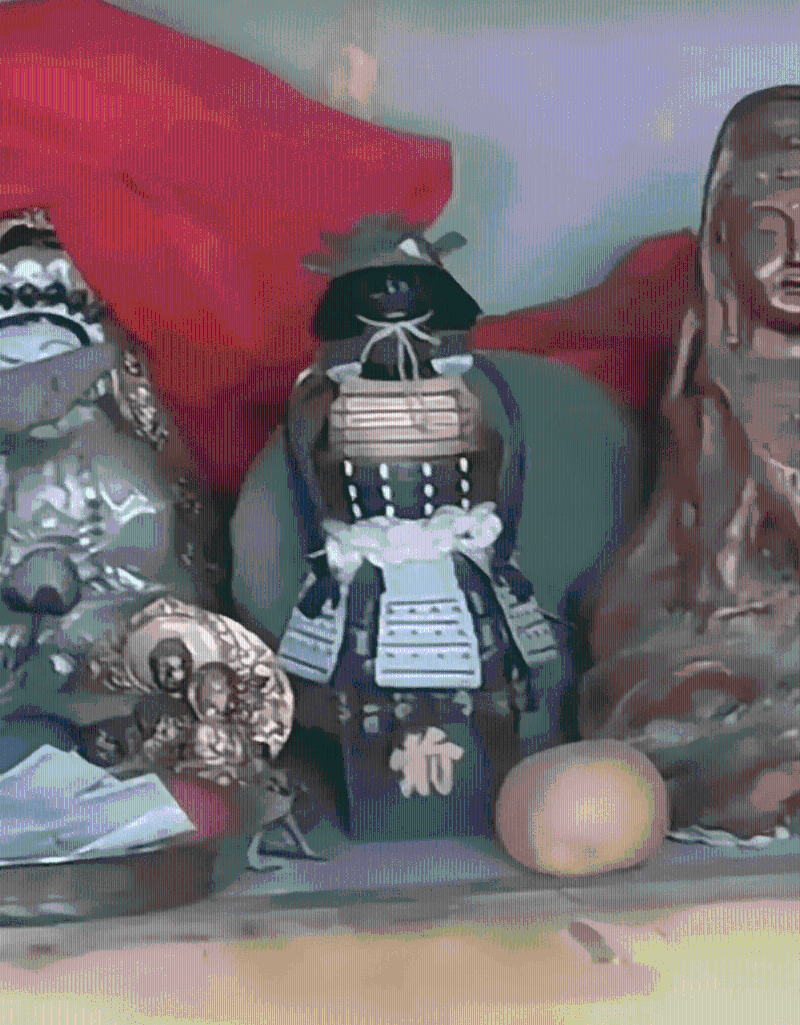 重庆一寺庙被游客发现有日本邪神像