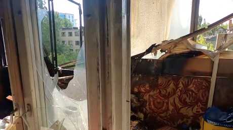 赫尔松地区近日再遭俄军炮轰，不少住宅被摧毁。 路透社