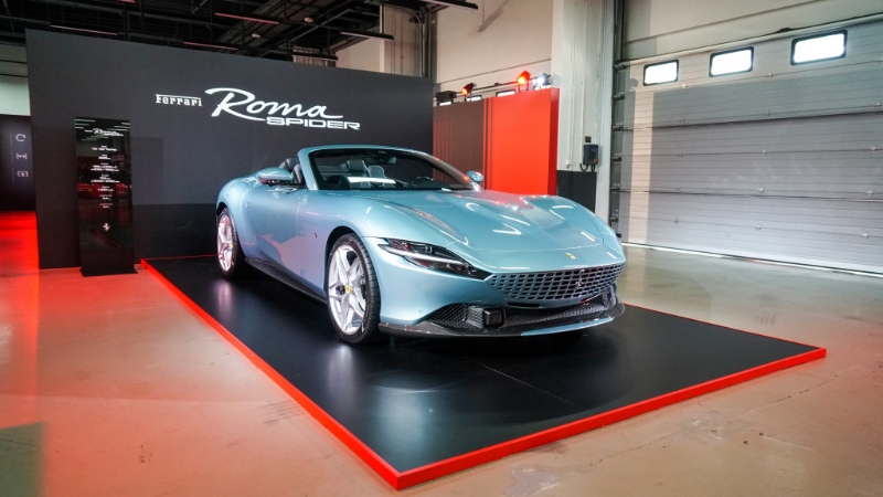 Roma Spider軟篷2+2四座超跑 10月到港 Roma Spider軟篷2+2四座超跑 10月到港