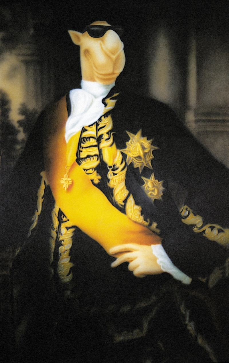 「M+希克藏品：别传」主题区域2.” 满则溢“：Black Dress Camel （Nr. 43）