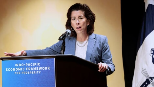 美国商务部长雷蒙多。 美国商务部长雷蒙多。