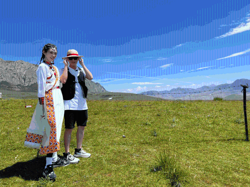 奚梦瑶身材高挑