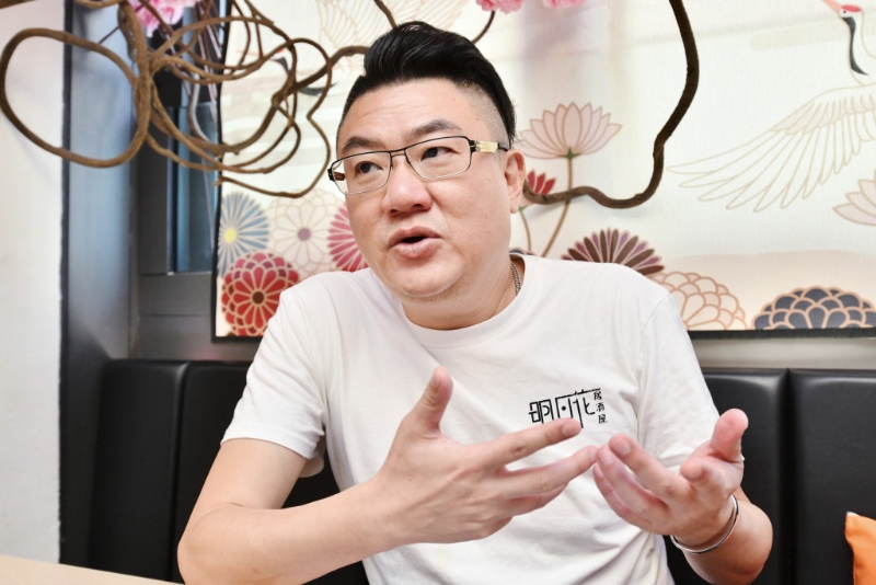 陈强指自日本排放核废水消息后生意下跌一半。