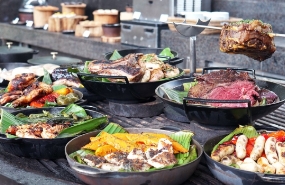 君悦酒店自助餐买二送二，优惠低至$326