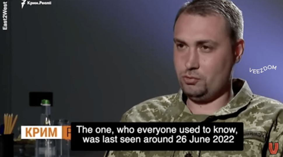 布达诺夫指普京最后一次露面是在2022年6月26日左右。 布达诺夫指普京最后一次露面是在2022年6月26日左右。