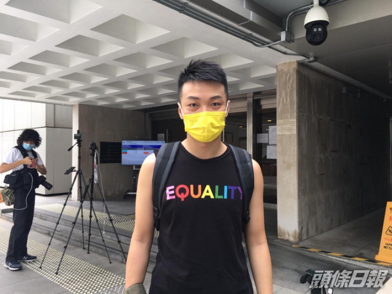 民阵前召集人、彩虹行动成员岑子杰。