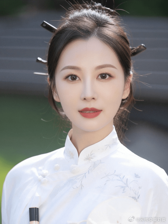 刘夏在微博发布的照片，形象百变。