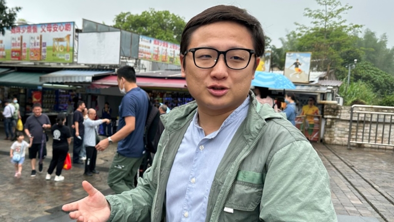 张欣宇发凑怒斥港铁“毫无逻辑”。 资料图片 张欣宇发凑怒斥港铁“毫无逻辑”。 资料图片