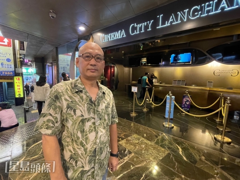 李先生对政府应对暴雨手法持正面态度。 萧博禧摄 李先生对政府应对暴雨手法持正面态度。 萧博禧摄