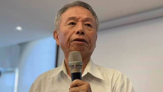 前卫生署长杨志良（图）9日投书媒体，喊话“郭董，请你退选”。