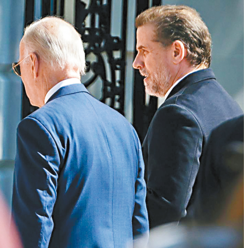 总统拜登之子亨特官司缠身,令拜登饱受抨击恐损害其选情,但知情人士透露,父子之情未受影响。 美联社 总统拜登之子亨特官司缠身,令拜登饱受抨击恐损害其选情,但知情人士透露,父子之情未受影响。 美联社