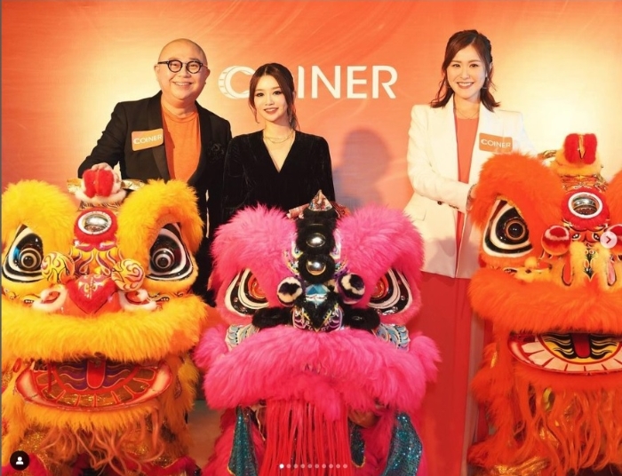 艺人Bob及刘佩玥曾被邀请出席Coiner开幕礼。