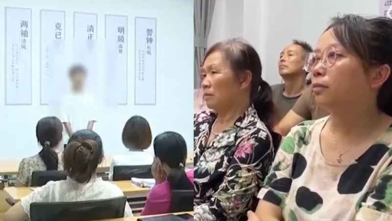 缅甸电骗回流人员执行反诈宣传。 缅甸电骗回流人员执行反诈宣传。