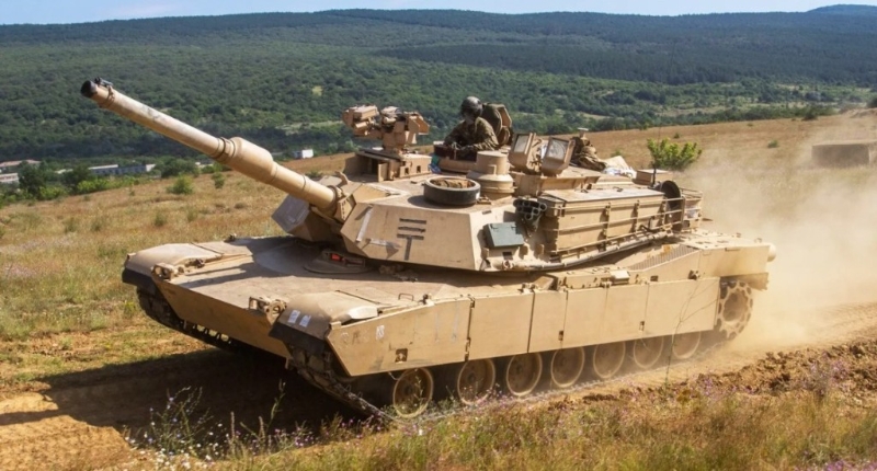 M1艾布兰主战坦克。 网上图片 M1艾布兰主战坦克。 网上图片