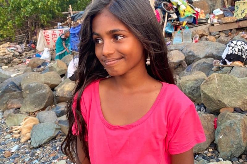 Go Fund Me上的马莱莎生活照。