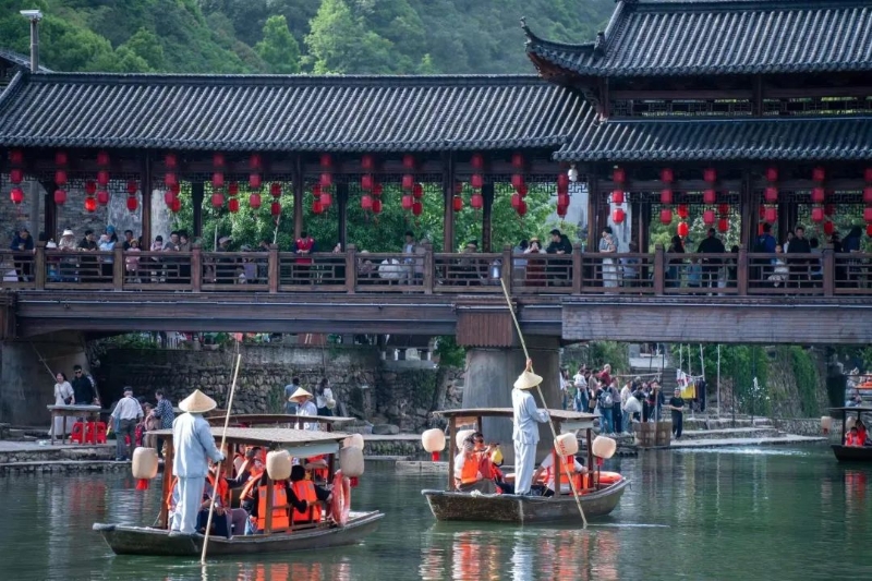 瑶里景区。图源:景德镇发布 瑶里景区。图源:景德镇发布