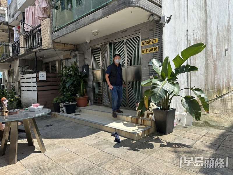 警员在南围拘捕成奎安儿子 警员在南围拘捕成奎安儿子