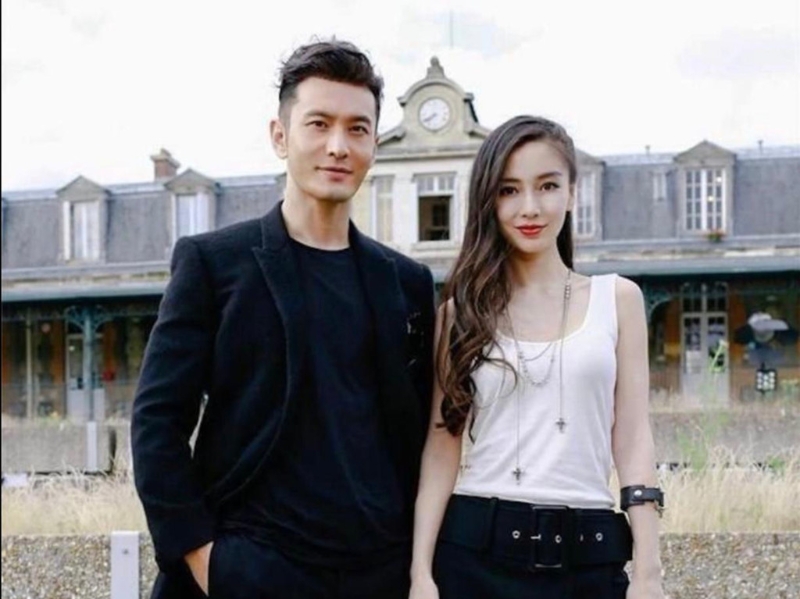 黄晓明去年初宣布与Angelababy离婚。