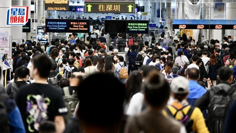 落马州罗湖深圳湾最繁忙