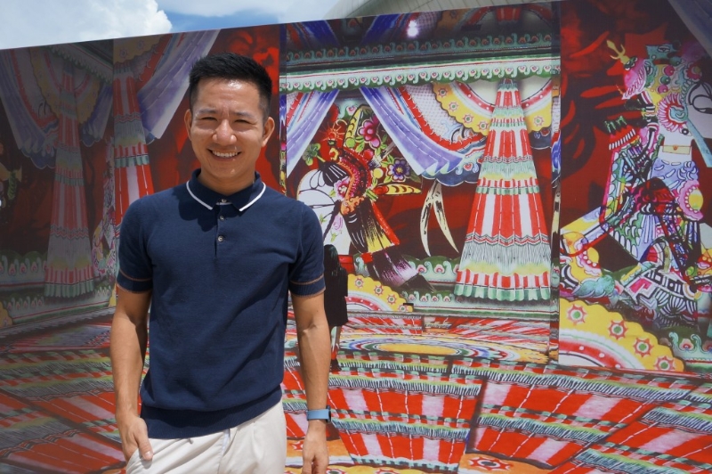 光廷负责人邱烨麟表示传统艺术要提高知名度及影响力才能寻得为新的发展方向。 光廷负责人邱烨麟表示传统艺术要提高知名度及影响力才能寻得为新的发展方向。